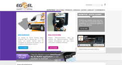 Desktop Screenshot of egitel.com